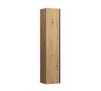 Laufen Armoire haute Meda 165x35x34 cm 1 porte charnières à gauche Chêne H4216510112671