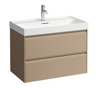 Laufen Meda armoire 78.5x45x51.5 cm sous-lavabo suspendu cappuccino H4216120114651