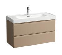 Laufen Meda armoire 98.5x45x51.5 cm sous-lavabo suspendu cappuccino H4216220114651