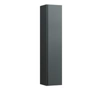 Meda armoire haute 1650 1 porte charnières à droite gris traffic 355x335x1650 mm - LAUFEN H4216520112661
