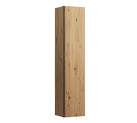 LAUFEN MEDA Armoire haute, 1 porte SoftClose, charnières à droite, 353x335x1650mm, H4216520112671, Couleur: ChÃªne sauvage