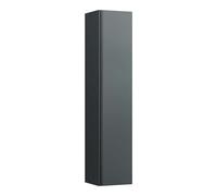 Laufen Meda - Armoire haute, 165x35x34 cm, 1 porte, charnières à droite, gris H4216520112661