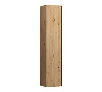 Laufen Meda - Armoire haute, 165x35x34 cm, 1 porte, charnières à gauche, chêne H4216510112671