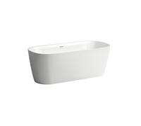LAUFEN MEDA Baignoire en pose libre, Marbond, 1600x750x590mm, H221112, H2211120000001, Couleur: Blanc
