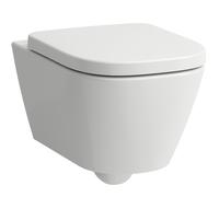 Laufen Meda ensemble cuvette + abattant suspendue sans bride blanc H8661100000001