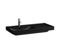 Laufen Meda lavabo 100x46 cm rectangulaire de meuble noir mat H8171187161041