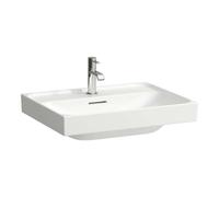 Laufen Meda - Lavabo, 60x46 cm, avec trop-plein, trou pour robinet, blanc H8101130001041