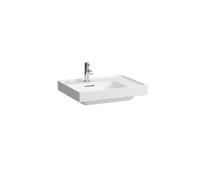 LAUFEN MEDA lavabo à poser, poncé, tablette à droite, 600x460mm, sans trou pour robinet, sans trop-plein, H8181117571121, Couleur: Blanc Mat