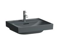LAUFEN MEDA lavabo, encastrable, 550x460mm, 1 trou pour robinet, avec trop-plein, H8101127581041, Couleur: Graphite mat