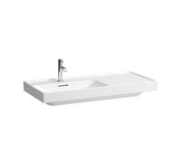 LAUFEN MEDA lavabo, encastrable, tablette à droite, 1000x460mm, 1 trou pour robinet, sans trop-plein, H8171180001111, Couleur: Blanc