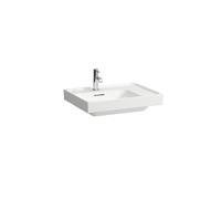 LAUFEN MEDA lavabo, encastrable, tablette à droite, 600x460mm, sans trou pour robinet, avec trop-plein, H8171114001091, Couleur: Blanc avec LCC