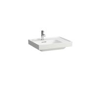 LAUFEN MEDA lavabo, encastrable, tablette à droite, 600x460mm, sans trou pour robinet, sans trop-plein, H8171117571121, Couleur: Blanc Mat
