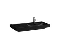 Laufen Meda lavabo 100x46 cm rectangulaire de meuble noir mat H8171177161041