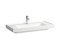 Meda lavabo mural ou à poser sur meuble blanc lcc 1000x460x80 mm - LAUFEN H8101194001111