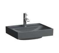 Laufen Meda - Lave-main 5x4 cm, sans trop-plein, trou pour robinet, graphite H8151117581111
