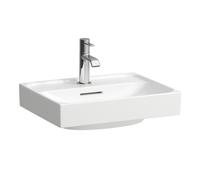 LAUFEN MEDA Lave-mains, encastrable, 450x350mm, 1 trou pour robinet, avec trop-plein, H8151110001041, Couleur: Blanc
