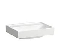 Meda lave-mains mural ou à poser sur meuble blanc mat 450x350x80 mm - LAUFEN H8151117571121