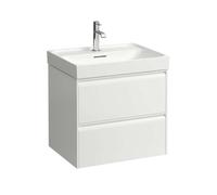 Laufen – Meuble sous-lavabo Meda 600, 2 tiroirs, pour lavabo 810113, blanc mat, 585×450×515mm
