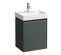 Laufen Meda meuble sous-vasque H4215420112661 43,7x51,5x33,9cm, porte 2000 , charnière à droite, gris signalisation
