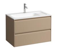 LAUFEN MEDA Meuble sous-lavabo, 2 tiroirs, système de rangement inclus, pour H814117, 772x442x504mm, H4216820114651, Couleur: Cappucino