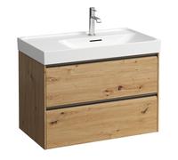 LAUFEN MEDA Meuble sous-lavabo, 2 tiroirs, système de rangement inclus, pour H817115, 784x448x515mm, H4215920112671, Couleur: ChÃªne sauvage