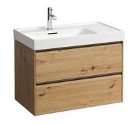 LAUFEN MEDA Meuble sous-lavabo, 2 tiroirs, système de rangement inclus, pour H817116, 784x448x515mm, H4216020112671, Couleur: ChÃªne sauvage