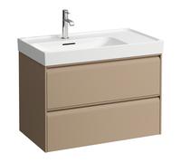 Laufen Meuble sous-lavabo Meda – 2 tiroirs, pour H817116 – Cappuccino 785x450x515 mm