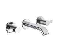 LAUFEN MEDA Mitigeur de lavabo à 2 poignées, encastré, saillie 150mm, chromé, HF506624100000