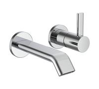 LAUFEN MEDA Mitigeur de lavabo, encastré, pour Simibox 2-point, saillie 150mm, chromé, HF506622100000