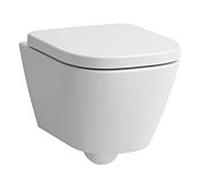 Laufen WC suspendu Meda – compacte sans rebord Silent Flush 490×360×355 mm Blanc H8201130000001
