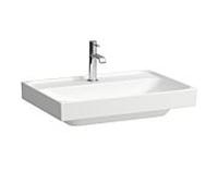 Laufen Vasque à poser Meda H8161140001111 65x46cm, sans trop-plein, trou de robinetterie 2000 par vasque, blanc