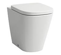 LAUFEN MEDA WC au sol, sans rebord, Silent Flush, 360x540mm, chasse deau basse, H8231114000001, Couleur: Blanc avec LCC