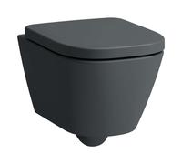 Laufen Meda - WC suspendu, Rimless, graphite mat H8201137580001