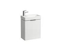LAUFEN Base pour meuble sous-vasque PRO S H4021011102601 47x26,5x53cm, porte 2000 , charnière à gauche, blanc mat