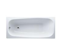 Laufen Moderna Plus - Baignoire encastrée en acier 160x70x40 cm, blanc H2251400000401