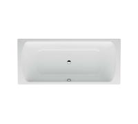 Laufen Moderna Plus - Baignoire encastrée en acier 180x80 cm, blanc H2250600000401