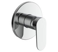 LAUFEN NEJA Mitigeur de baignoire, encastré, pour Simibox, 2 sorties deau mitigée, dispositif de sécurité intégré, H3215160040101