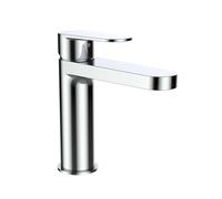 Laufen Mitigeur de lavabo Neja H3115110041201 – bec fixe 132 mm, sans vidage, chromé