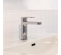 Neja mitigeur de lavabo, bec fixe 120 mm, avec vidage chromé - LAUFEN H3115110041111