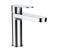Laufen Mitigeur de lavabo Neja H3115110041201 – bec fixe 132 mm, sans vidage, chromé