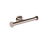 Niara porte-papier toilette double sans couvercle rose gold brossé 245x82x58 mm - LAUFEN H3840621620011