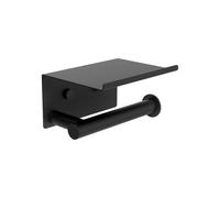 Niara porte-papier toilette avec couvercle titane noir mat 159x112x88 mm - LAUFEN H3840621630031