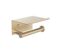 Niara porte-papier toilette avec couvercle or pâle mat 159x112x88 mm - LAUFEN H3840621650031
