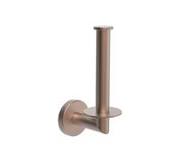 Niara porte-papier toilette vertical pvd or rosé brossé 58x95x176 mm - LAUFEN H3840621680021
