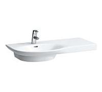 LAUFEN Palace vasque 8167020001081 90 x 46 cm, étagère à droite, blanc , 3 trous de robinetterie