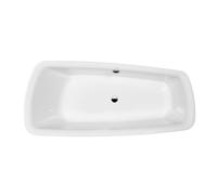 Baignoire LAUFEN Palomba 2428010000001 180 x 80 cm, blanc, bord 20 mm