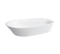 Laufen Palomba Collection - Lavabo 60x40 cm, sans trop-plein, trou pour robinetterie, blanc H8168030001111