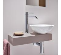 LAUFEN PICCOLO NOVO Plan de toilette avec vasque à poser, H561PN37081111, 5257000081