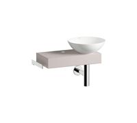 LAUFEN PICCOLO NOVO Plan de toilette avec vasque à poser, H561PN37081111, 5257000081
