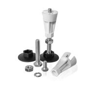 Laufen - Pieds pour receveur de douche, 87-115 cm H2955550000001